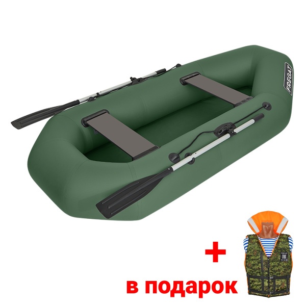 М-2 Оптима Лайт (260 см) Лодка (зеленая 2711)